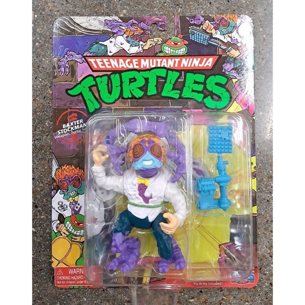 Teenage Mutant Ninja Turtles Baxter Stockman Retro Classic Figure New 2023